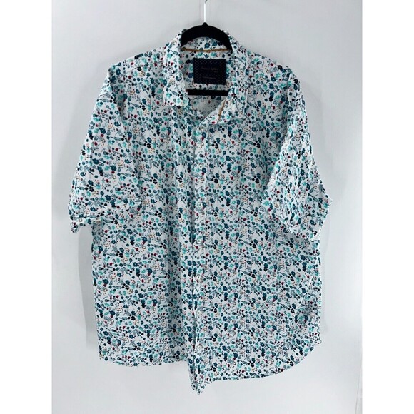 Other - Men's Gentlemen's Outfitters Floral Short Sleeve Shirt Size 3X